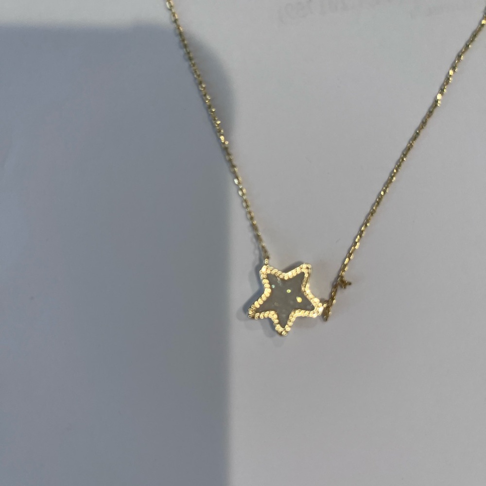 Kendra Scott Gold Star Pendant Necklace